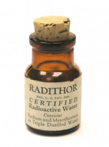 Very dangerous Radithor broke the rule of "Low Dose". One person died.
